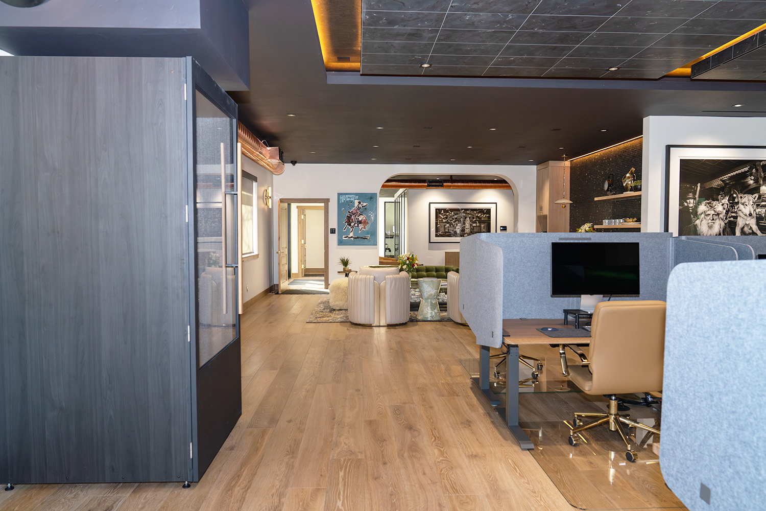 Interior of modern, trendy office